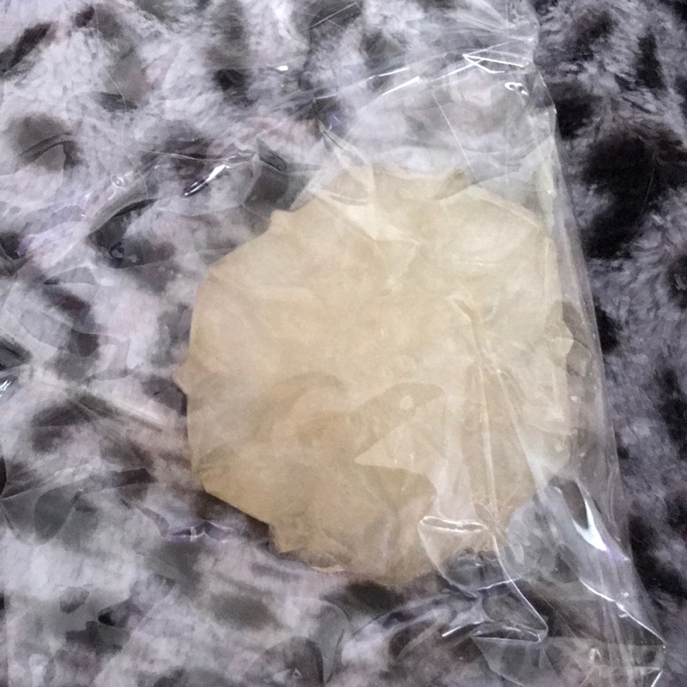 Snowflake shower jelly